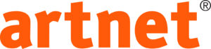 Artnet logo, a platform that has covered Gregg Brown's visual arts and photography.