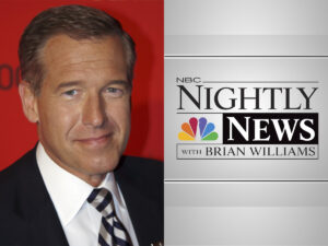 NBC Nightly News logo with Brian Williams